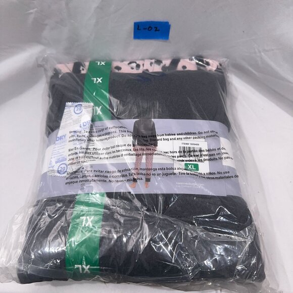 Live Love Lounge Womens Long Sleeve Tee Tank Top Jogger Lounge Set Multi Size XL - Picture 4 of 4